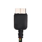 USB 3.0 Nylonkabel - 1M (Sort)